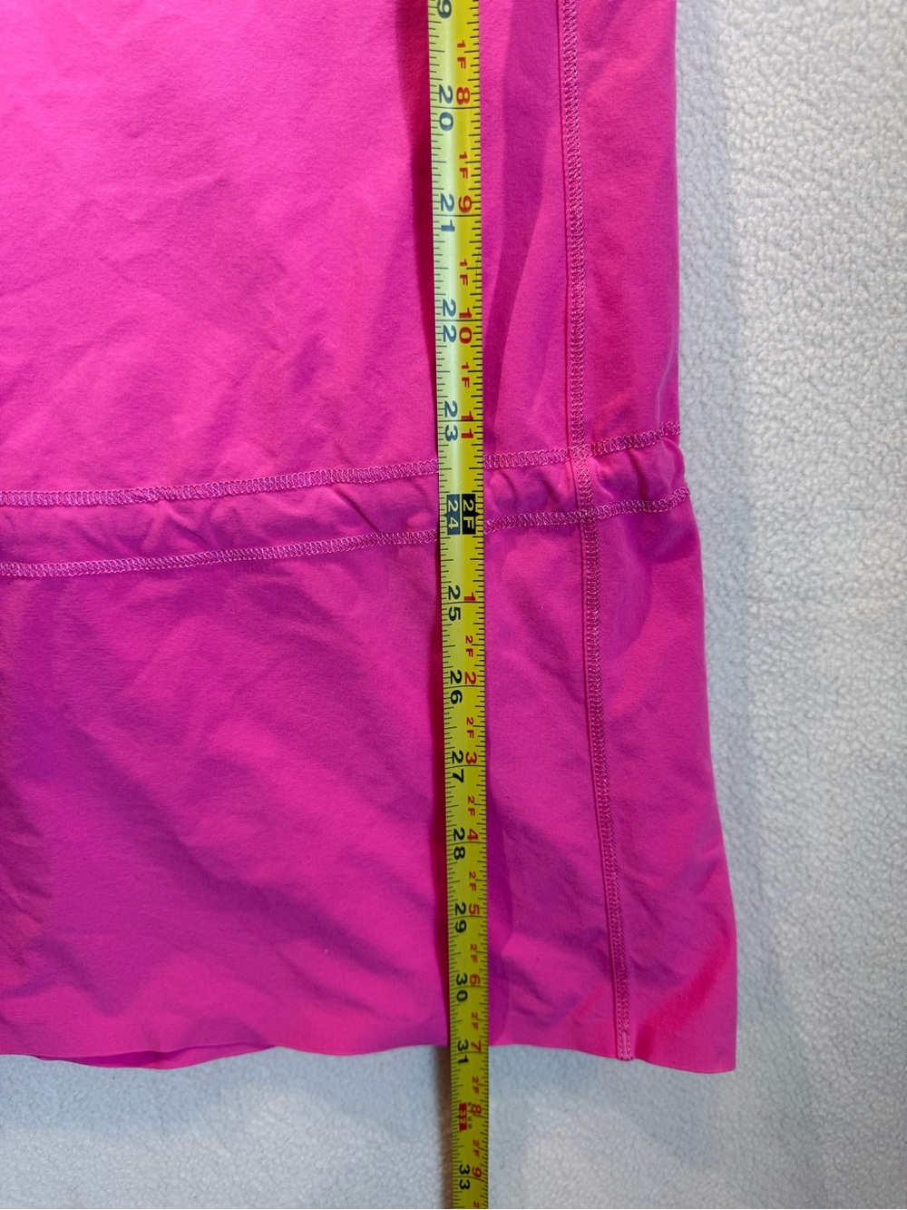 Lululemon Hot Pink Crossback Tank Cover-Up | Size 6 - Picture 9 of 10